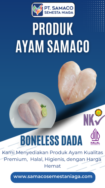 Produk Ayam Samaco – Boneless Dada (BLD)