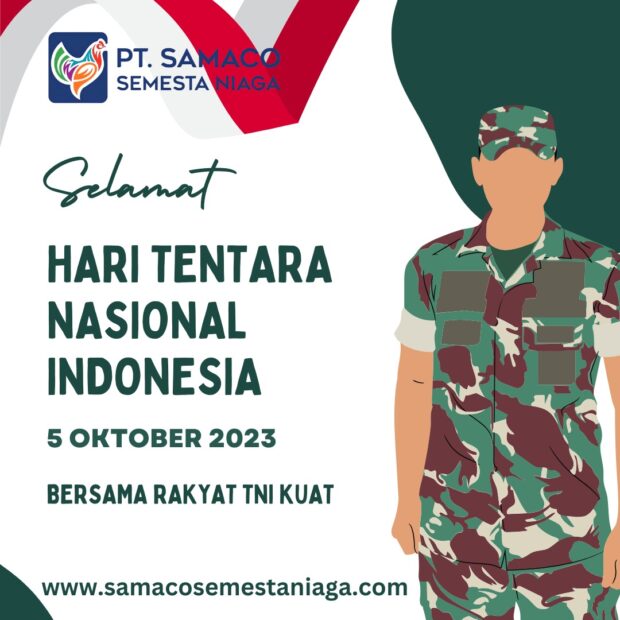Selamat Hari Tentara Nasional Indonesia