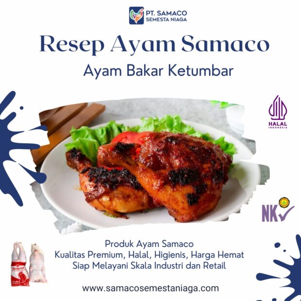 RESEP AYAM SAMACO – AYAM BAKAR KETUMBAR