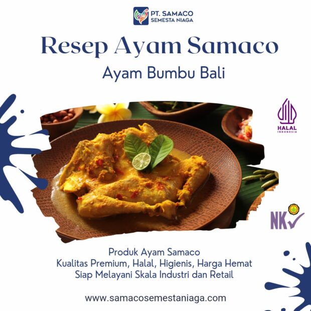 Resep Ayam Bumbu Bali – Samaco