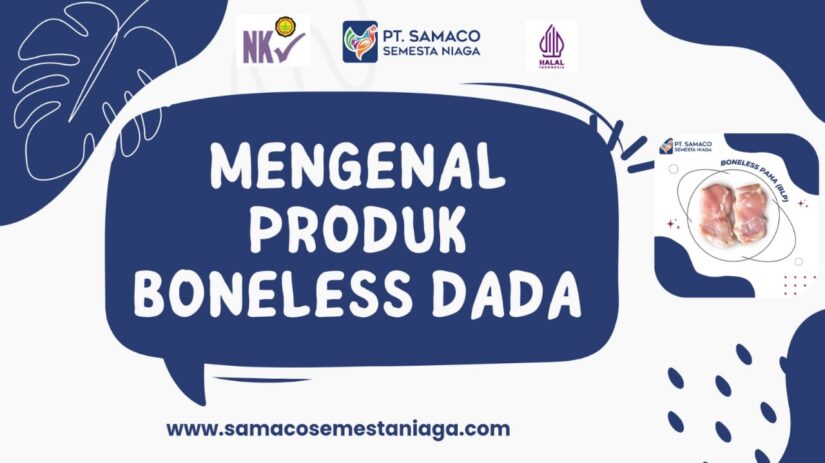 PUSAT PRODUKSI BONELESS DADA AYAM PREMIUM, HALAL, HIGIENIS, HARGA HEMAT DARI RPA SAMACO