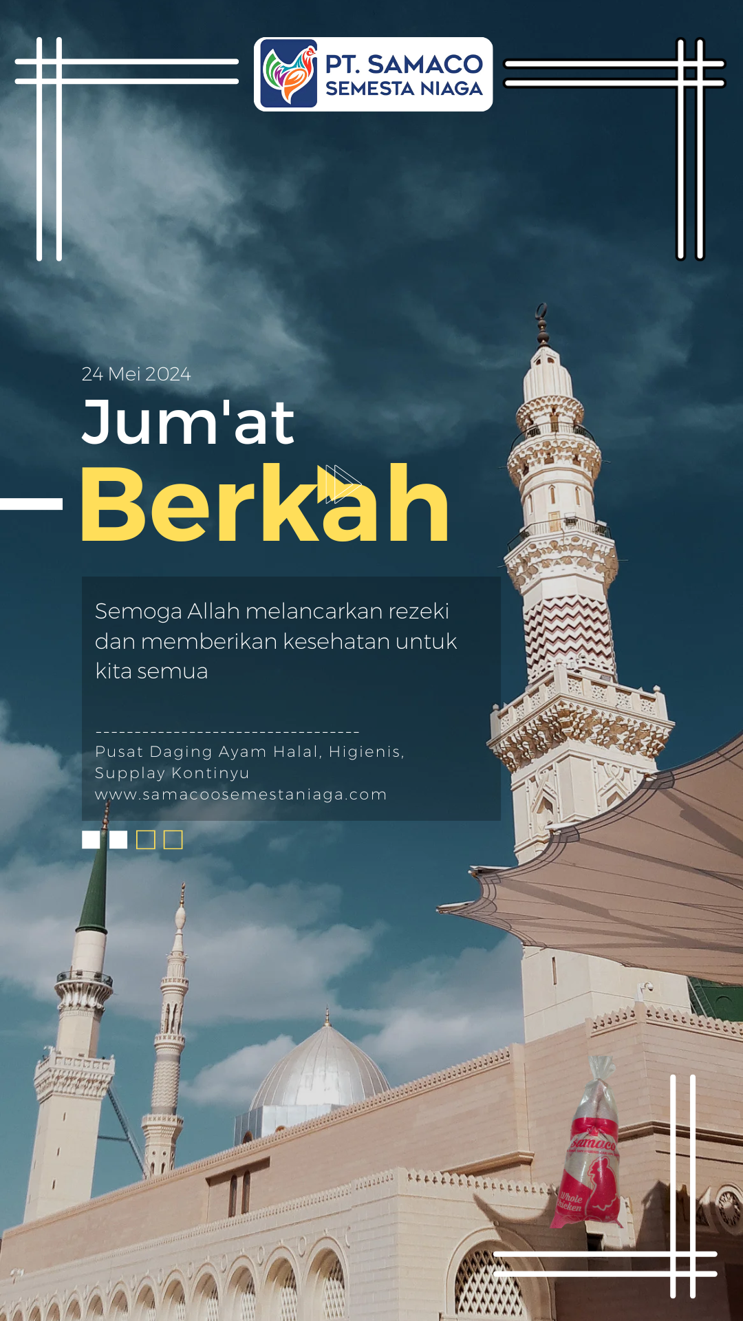 Jum'at Berkah Bersama Pusat Daging Ayam Halal, Premium, Higienis PT ...