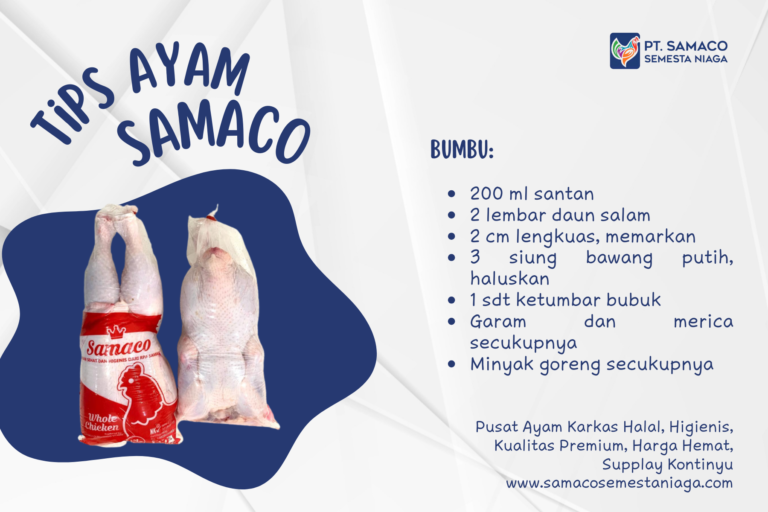 TIPS RESEP AYAM SAMACO - KREASI MASAKAN PAHA AYAM GORENG KREMES
