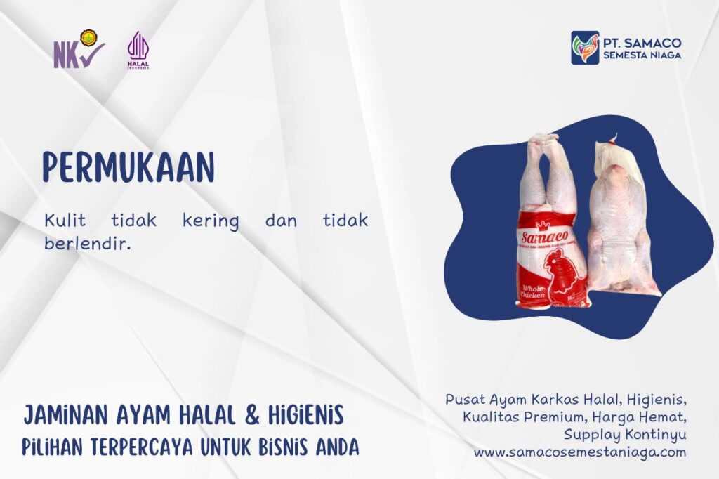 TIPS AYAM KARKAS SAMACO - CIRI DAGING AYAM YANG SEGAR DAN SEHAT