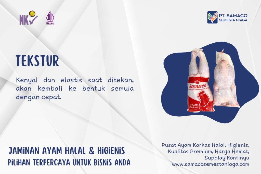 TIPS AYAM KARKAS SAMACO - CIRI DAGING AYAM YANG SEGAR DAN SEHAT