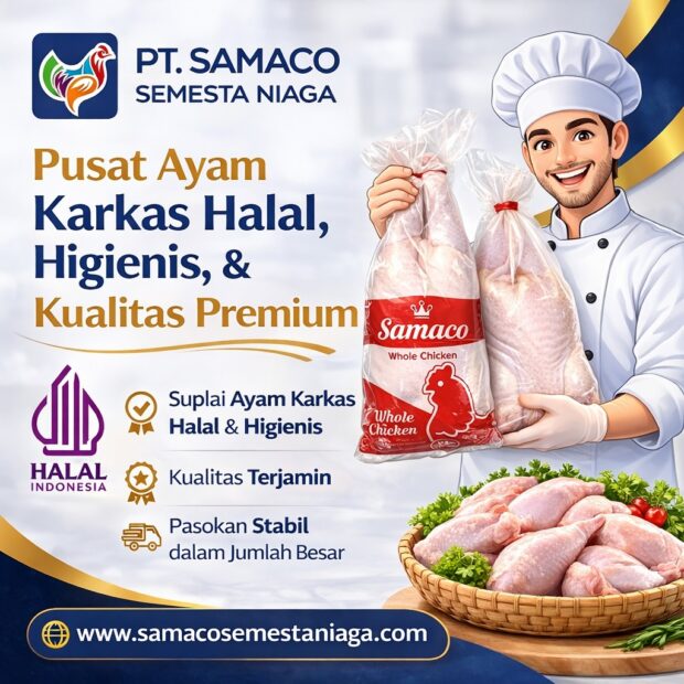 Pusat Ayam Karkas PT Samaco Semesta Niaga Siap Supplay Dapur MBG
