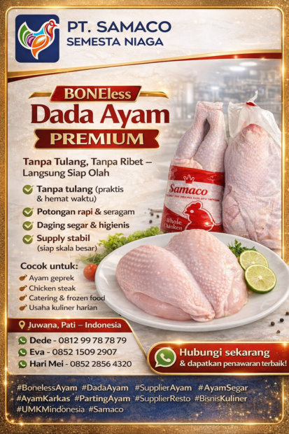 Boneless Dada Ayam Premium: Solusi Praktis untuk Bisnis Kuliner Anda