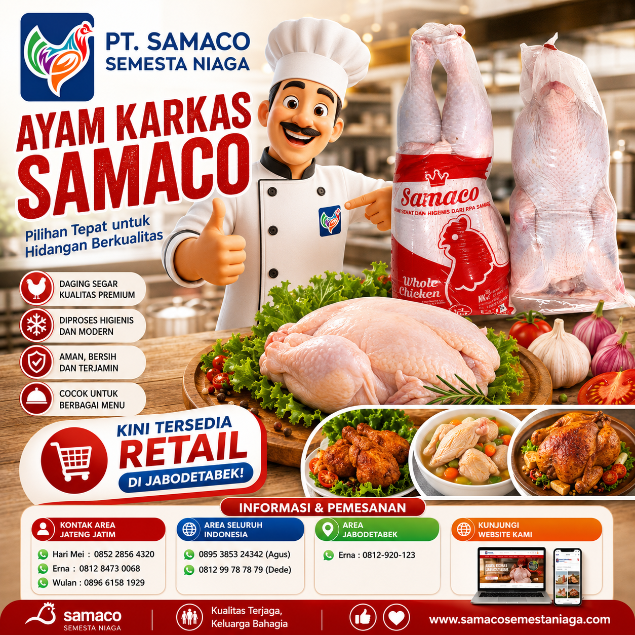 ayam karkas samaco
